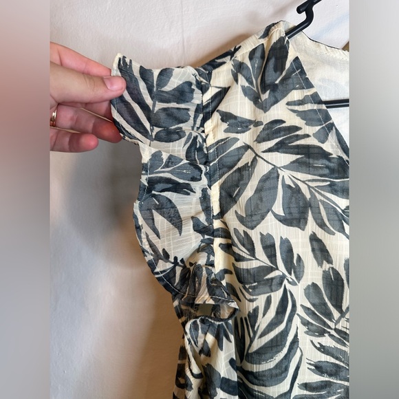 Hayden Los Angeles Botanical Ruffled Plus Size 2XL Dress - Picture 7 of 9